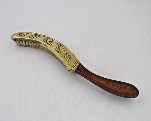 Ornate vintage brass wooden - vintage,