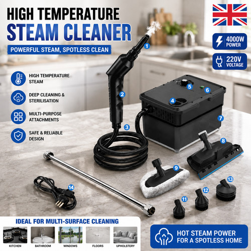 4000w handheld steam cleaner - handheld,