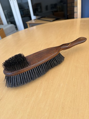 Vintage wooden garment brush