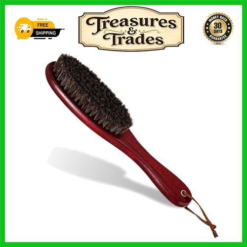 Horsehair garment brush - horsehair,