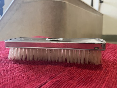 Vintage travel clothes brush - travel,